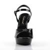 Fabulicious - COCKTAIL509 Ankle strap sandal - Black Product image